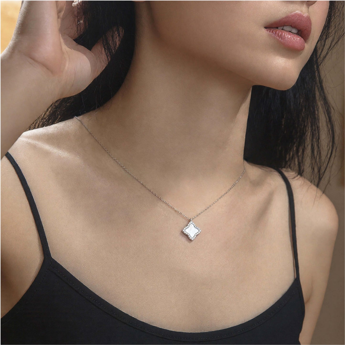 Silver Edea Necklace