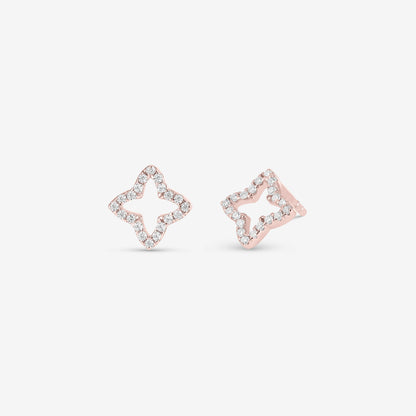 Rose Gold Eden Stud Earrings