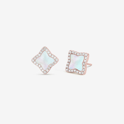 Rose Gold Edea Stud Earrings