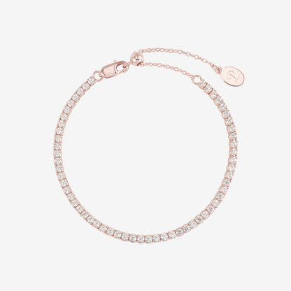 Rose Gold Tennis Bracelet