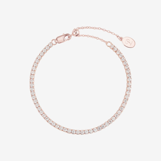 Rose Gold Tennis Bracelet