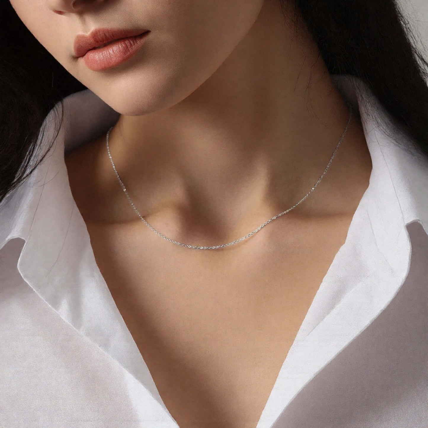 Silver Chain Necklace