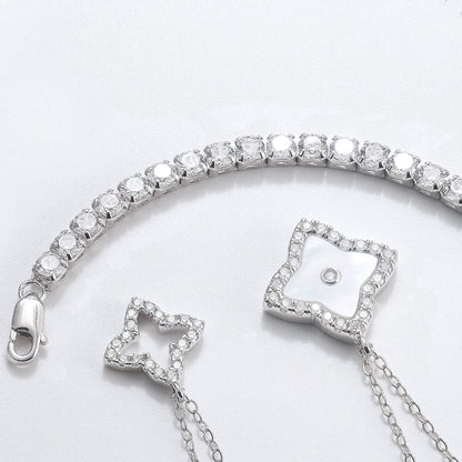 Silver Bold Tennis Bracelet