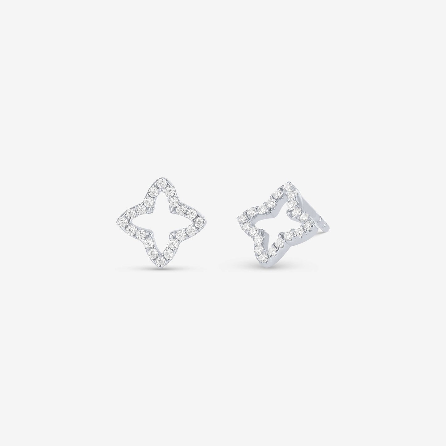 Silver Eden Stud Earrings
