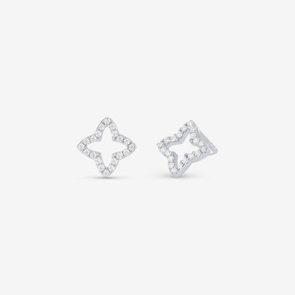 Silver Eden Stud Earrings