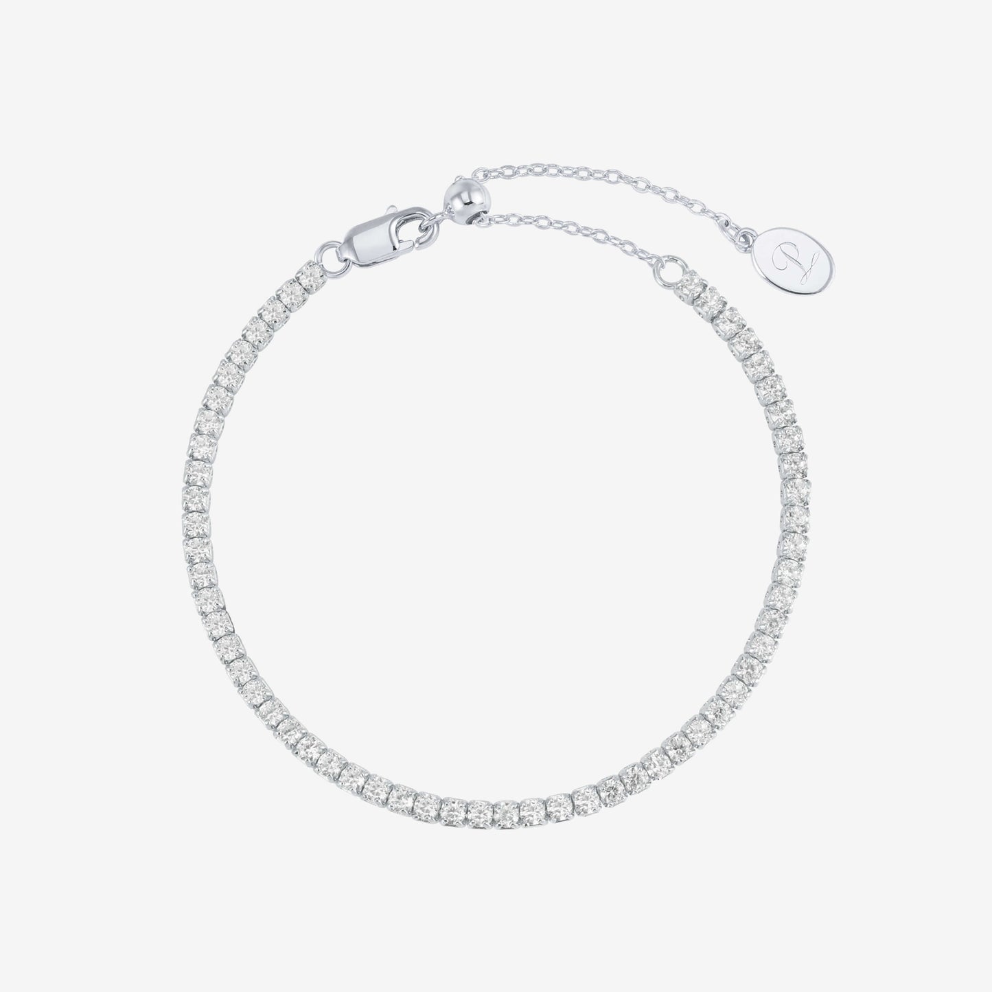 Silver Tennis Bracelet