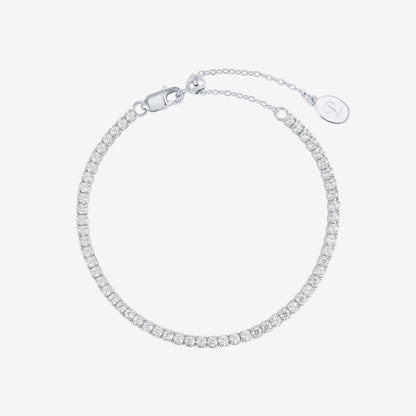 Silver Tennis Bracelet