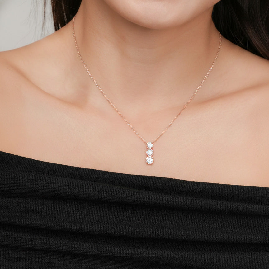 Rose Gold Aviel Necklace