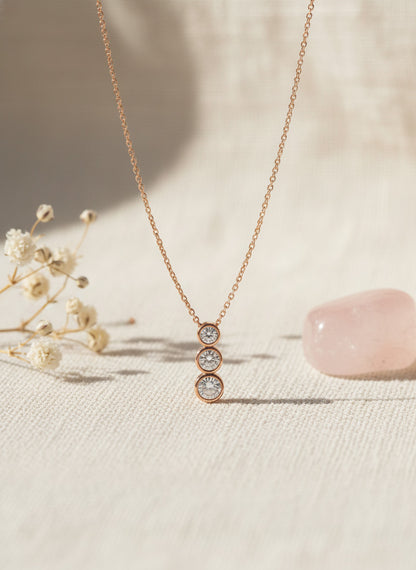 Rose Gold Aviel Necklace