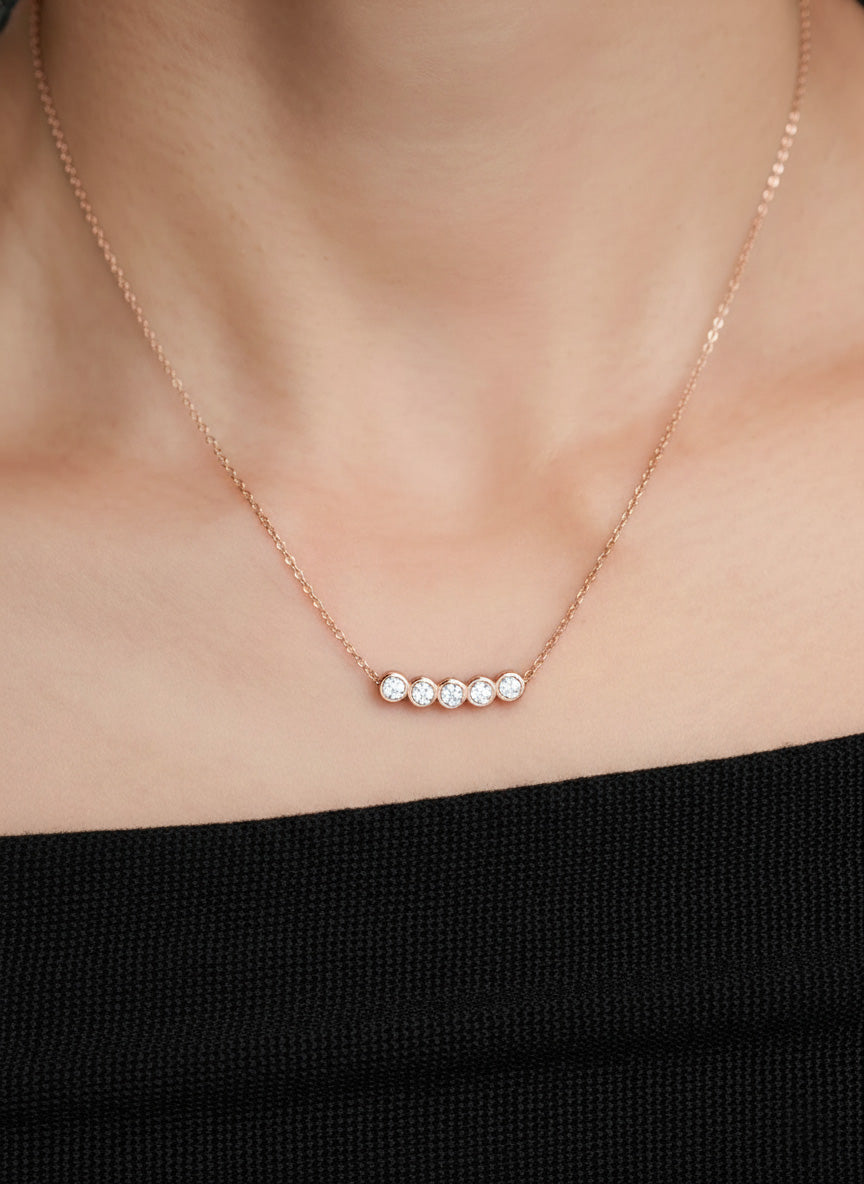 Rose Gold Dawn Necklace