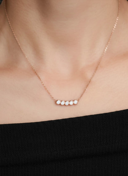 Rose Gold Dawn Necklace