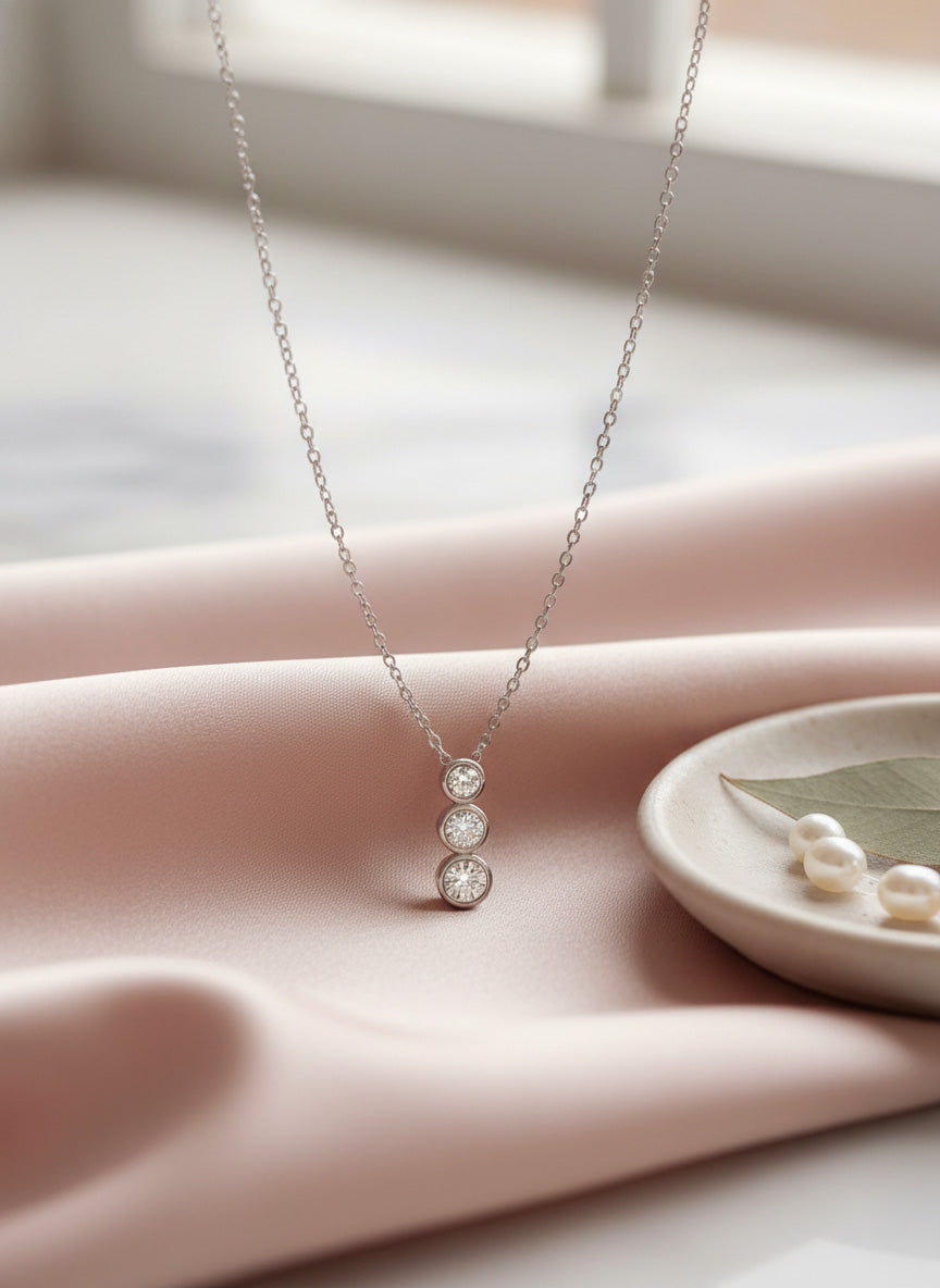 Silver Aviel Necklace